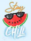 Stay Chill Art Print