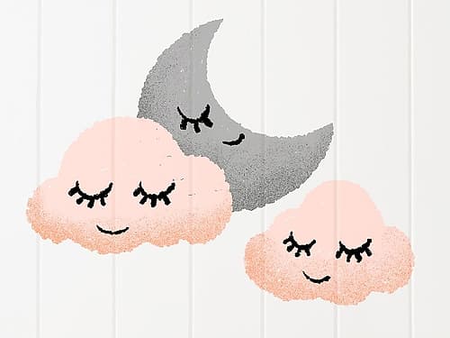 Sleepy Time Night 1 Art Print