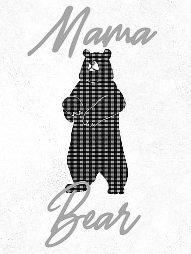 Mama Bear Art Print