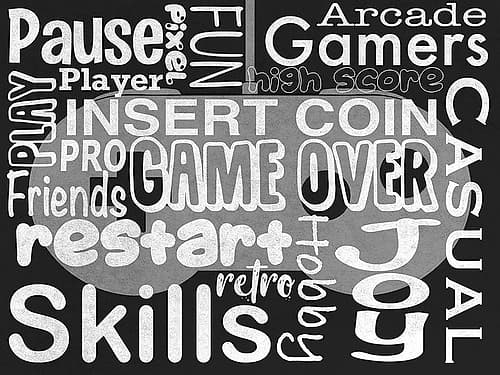 Gaming Love 1 Art Print