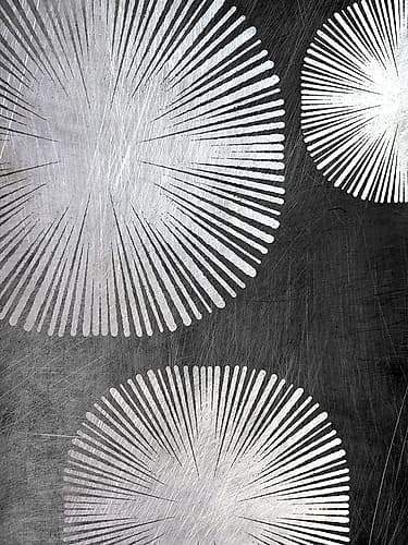 Metallic Star Shine 2 Art Print