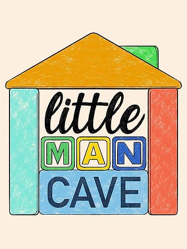 Little Man Cave 1 Kids Print