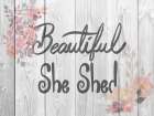 Welcome She Shed 4 Pop Culture Print