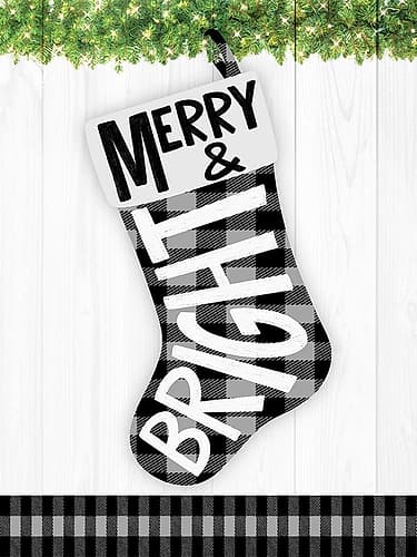 Joy Stocking 2 Art Print