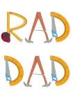 Rad Dad 1 Art Print