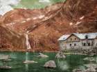 Fall Lake 1 Art Print