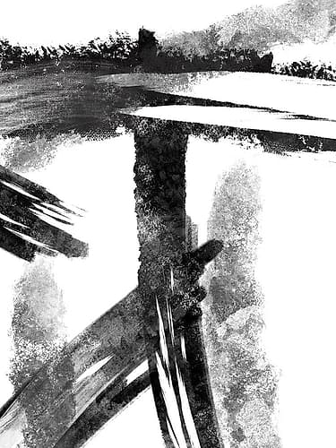 Striking Seams 1 Art abstrait reproduction