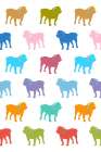 Bulldog Pattern 1 Art Print