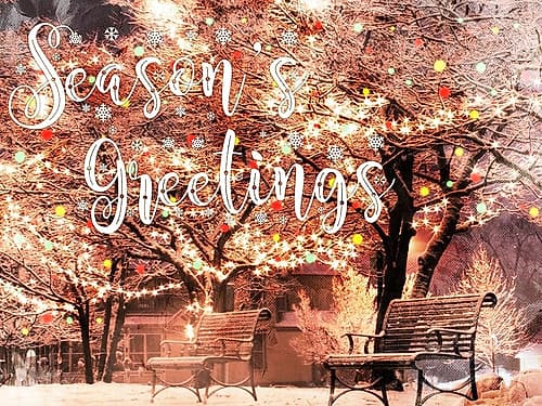 Park Greetings Art Print