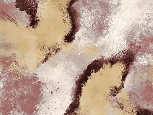 Unrefined Burst 1 Art abstrait reproduction