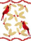 Merry Chirping Art Print