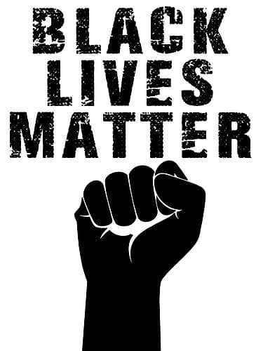 Black Lives Matter 2 Symbols Print