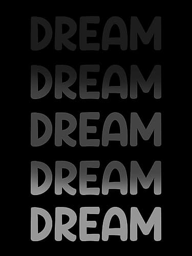 Radiant Words 3 Word Art Print