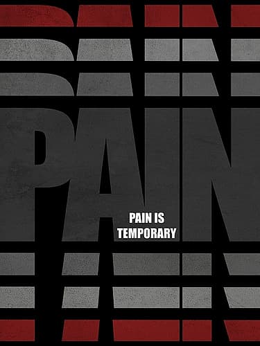 Temporary Pain Signs Print