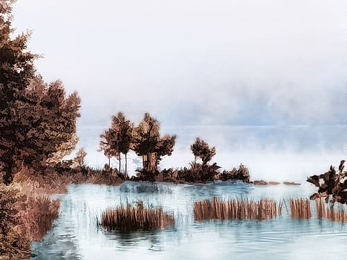 Brass Landscape 2 Photography Print