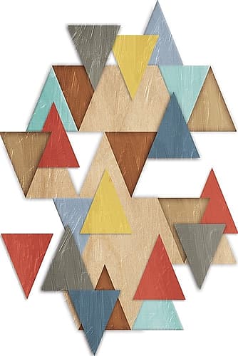 Geometric Explosion 1 Géométrique reproduction