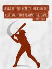 Play The Game Art Print