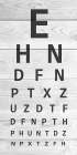 Wooden Eye Chart Art Print