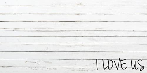 I Love Us Art Print
