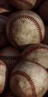 Group Of Baseballs 2 Art Print