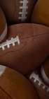 Group Of Footballs 2 Art Print