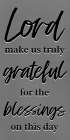 Grateful Blessings Art Print