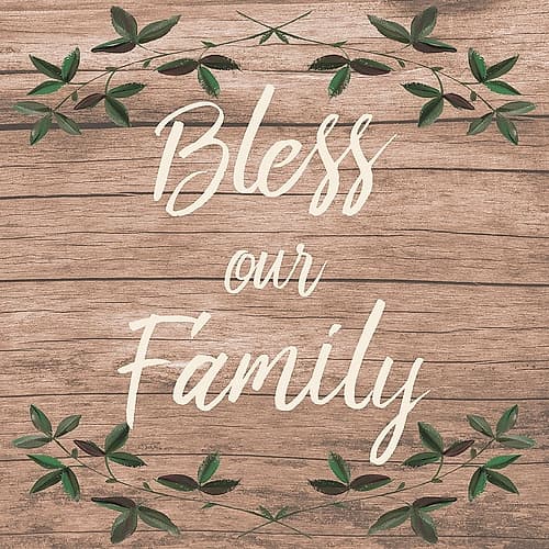 Blessed Family 1 Art Print