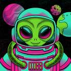 Space Adventurer Art Print