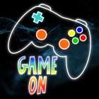 Game On V4 Art Print