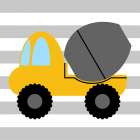 Kids Construction 2 Art Print