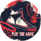 Play The Game Clock Art Print