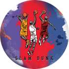 Slam Dunk Clock Art Print
