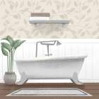 Natural Bathroom 2 Art Print