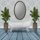 Restful Wash 1 Art Print