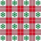 Snowflake Pattern Art Print