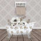 Neutral Bath 1 Art Print