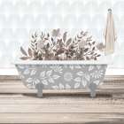 Graceful Bath 1 Art Print