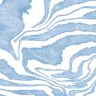 Cool Blue Paths 1 Art Print