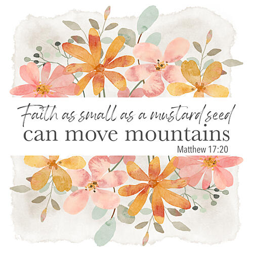 Mustard Seed Art Print