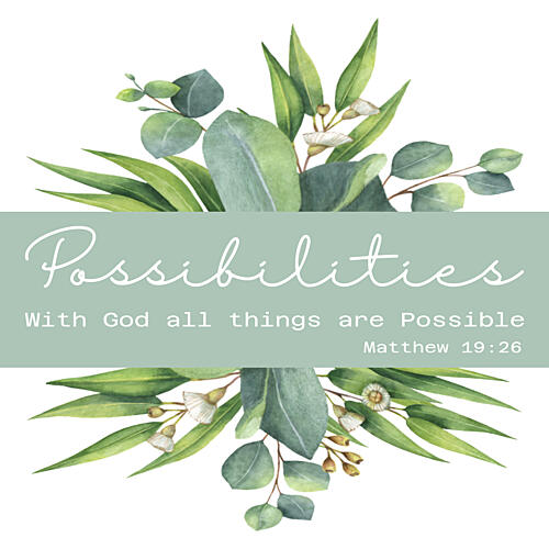 Possibilities Aquarelle reproduction