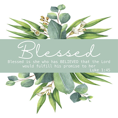 Blessed Aquarelle reproduction
