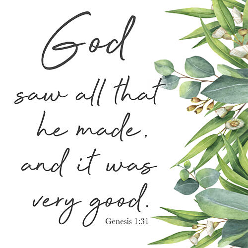 God Saw All Aquarelle reproduction