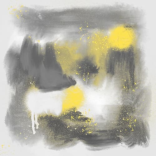 Spotty Illumination 1 Art abstrait reproduction