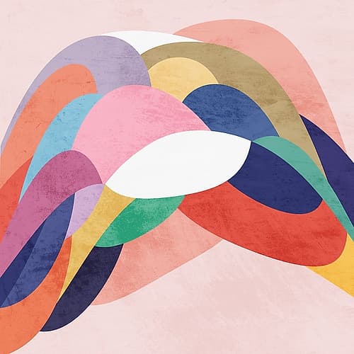 Geometric Oblivion 1 Art Print