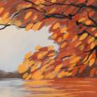 Autumn Chill Art Print