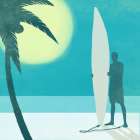 Coastal Fun 1 Art Print