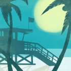 Coastal Fun 2 Art Print