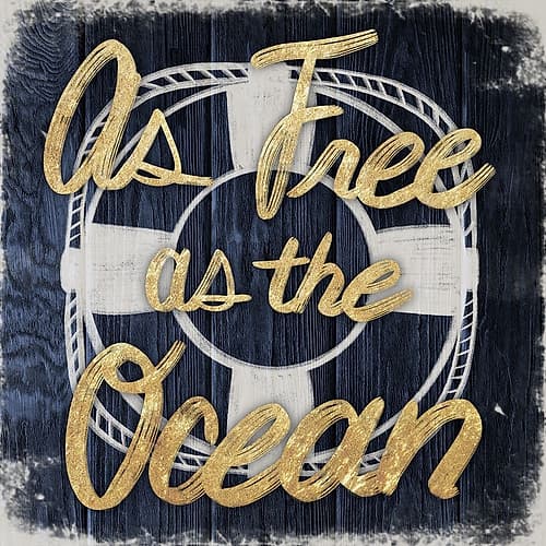 Ocean Free 1 Art Print