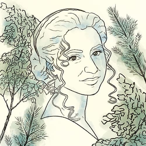 Natural Beauty 1 Figuratif reproduction