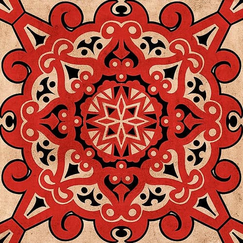 Vintage Delight 1 Patterns Print